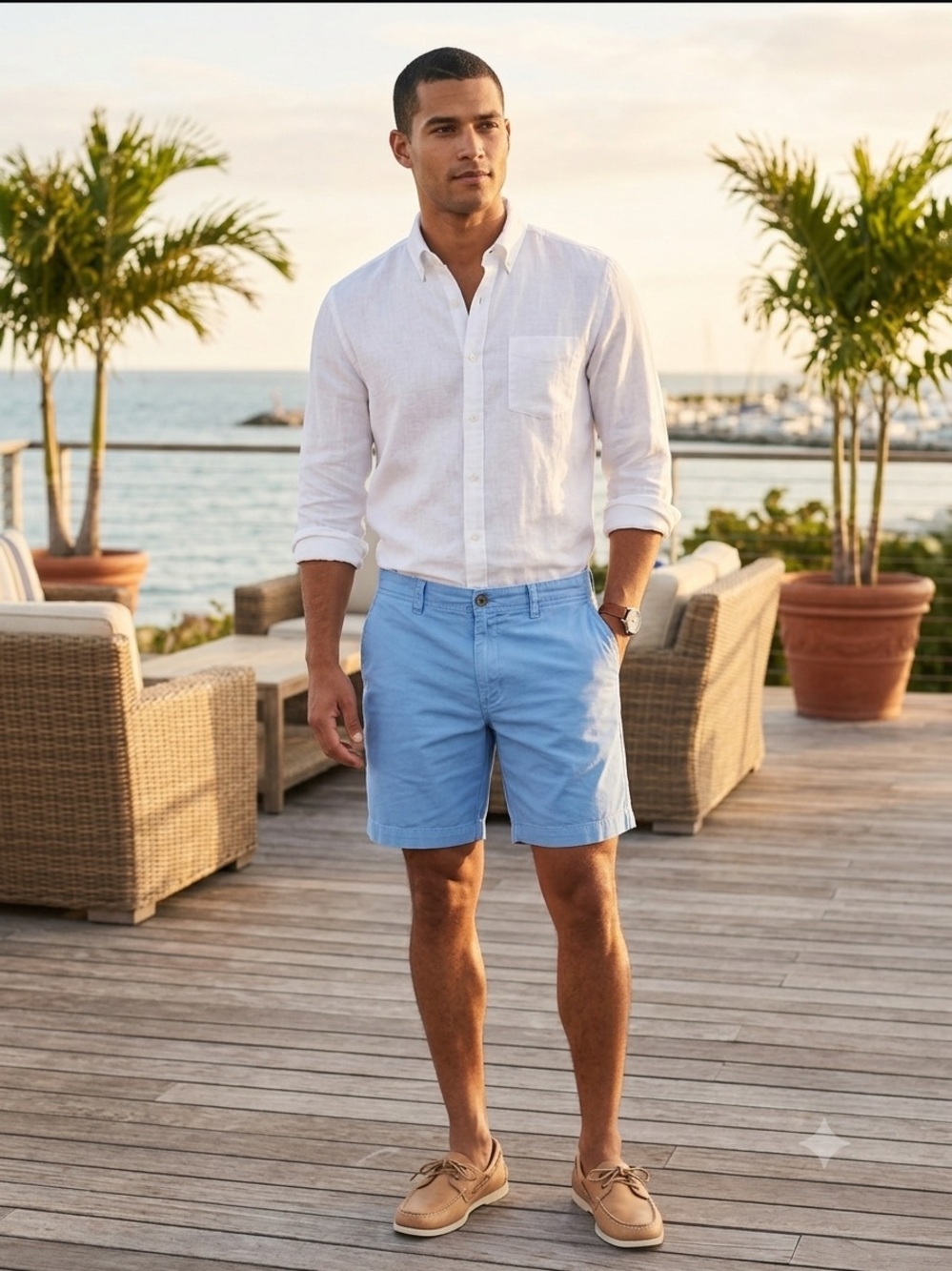 Vineyard Vines flat-front chino preppy golf bright blue size 30. Inseam 7in